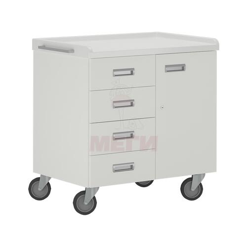  Столик инструментальный МЕГИ 4Hospitals МСК-2566